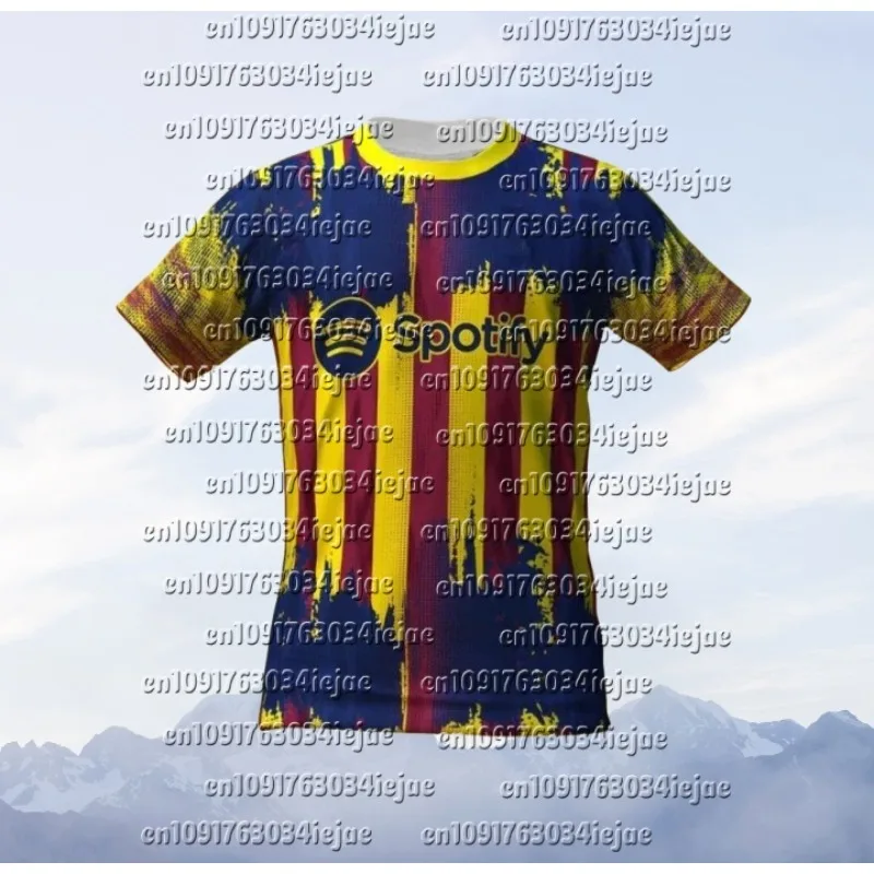 

2025 Top Selling Football Shirt Series Lisbon Athletic Spain Same Style Training Clothes Summer Adult and Children's T-shirt