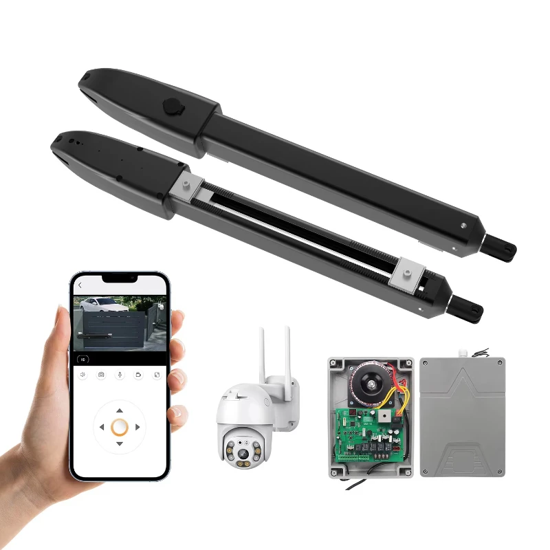 for C025 intelligent 24V DC automatic automatic door double revolving door opener motor