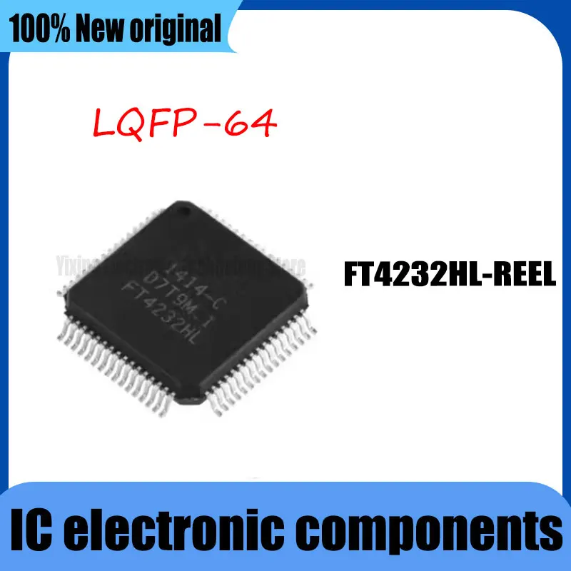 1-10PCS NEW FT4232HL-REEL FT4232HL FT4232 LQFP-64 IC
