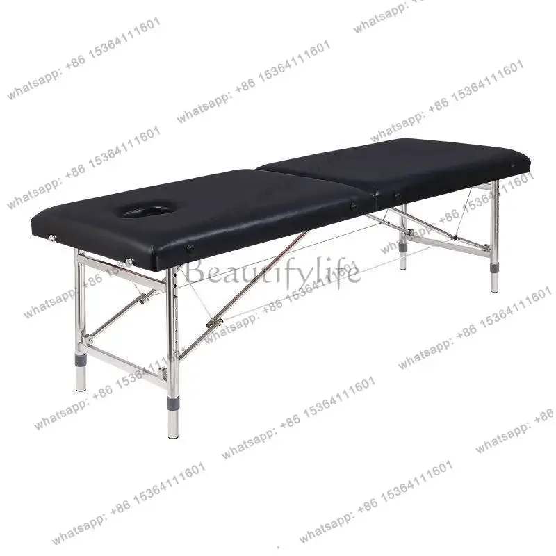 35Fold Portable Massage Bed Minimalist Tattoo Space-saving Massage Table Cervical Spine Lettino Per Massaggi Salon Furniture