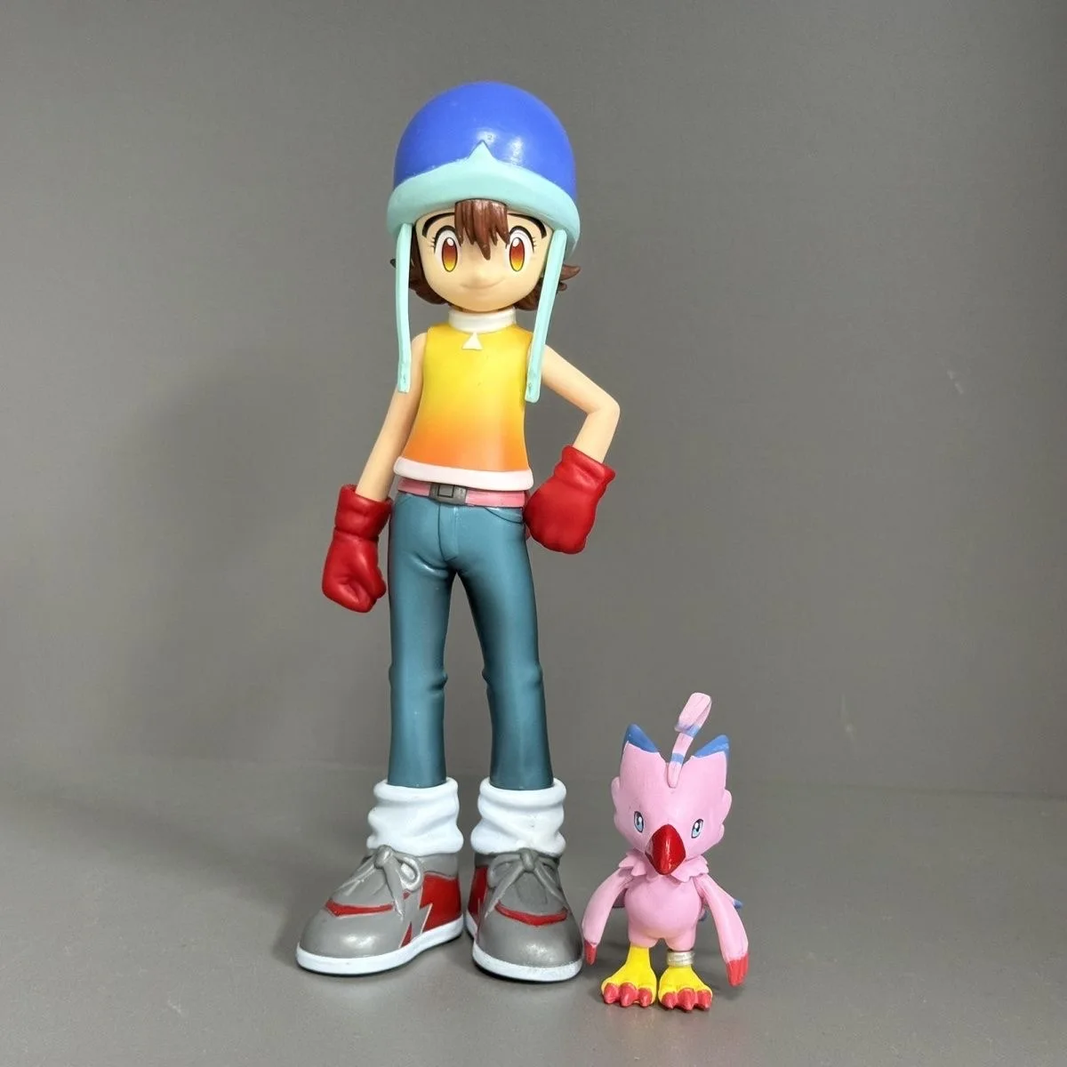 Figura de Pokémon Takenouchi Sora de Anime, figuras de acción Piyomon, colección de estatuas de Pvc, modelo de juguete, regalos para niños