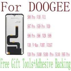 Doogee S88 Pro V10 V11 S97 Pro S59 Pro N30 S96 Pro S86 N20 S99 V30 V-Max V30T V31GT V30 Pro S100 Pro S110 S95 Pro+LCD+Touch