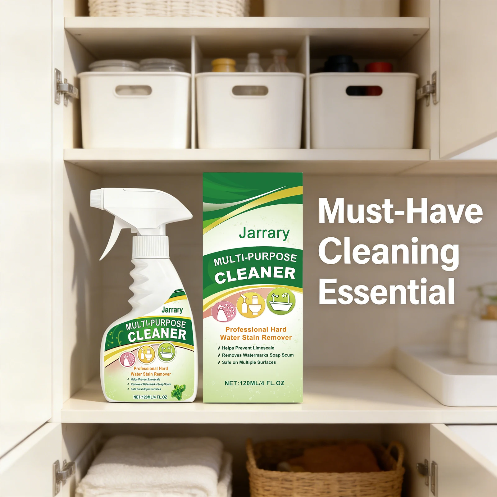 

Multipurpose Cleaner Removing Watermarks Soap Scum Preventing Limescale No Residual Water Marks Multiple Surfaces Cleaning Spray