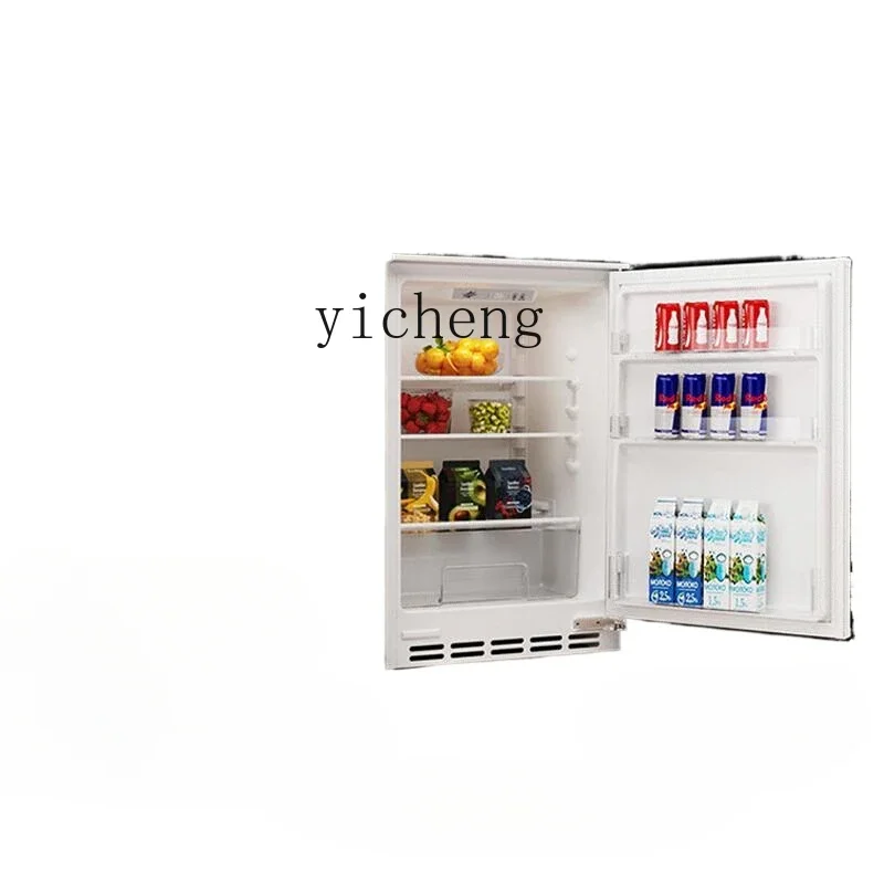 

zz under the counter embedded small refrigerator single door cabinet integrated ultra-thin fully embedded hidden type