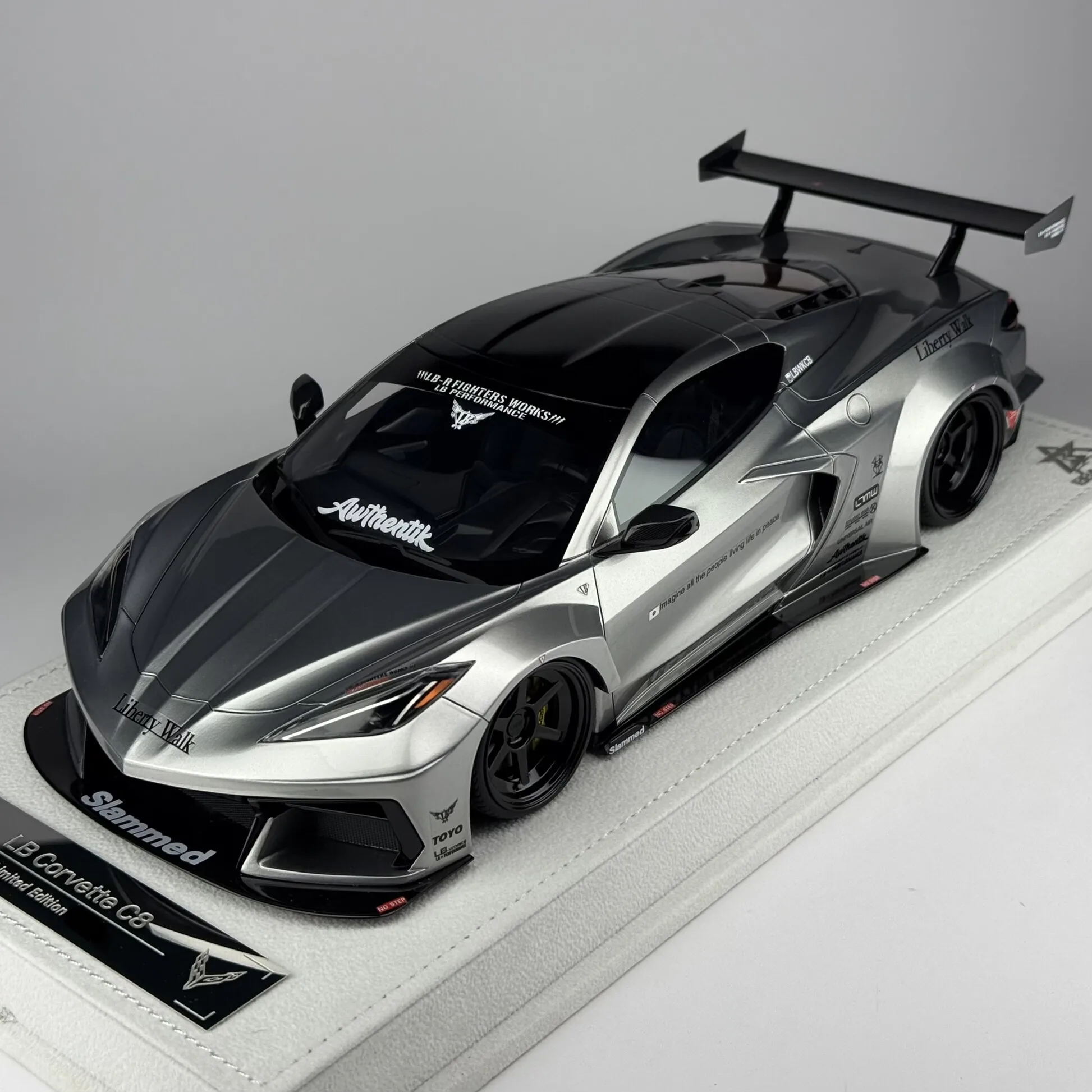 BBA 1:18 Scale C8 Widebody Limited Edition Resin Car Model
