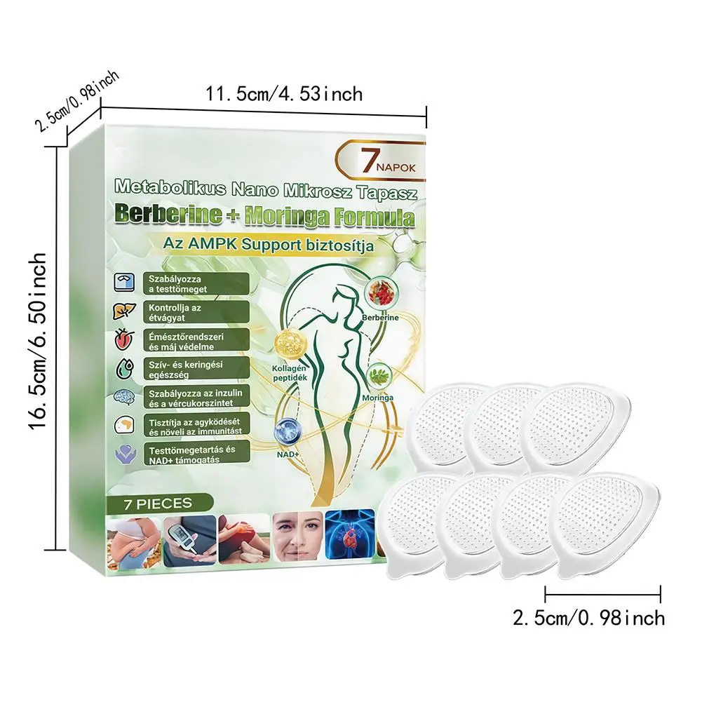 4/7 Stück 0,2 mm fortschrittliche Nano-Mikronadel-Patches für die tägliche Anwendung auf der Körperhaut, natürliche, sanfte Patches, feuchtigkeitsspendend, straffende Haut, atmungsaktiv – Detail 12