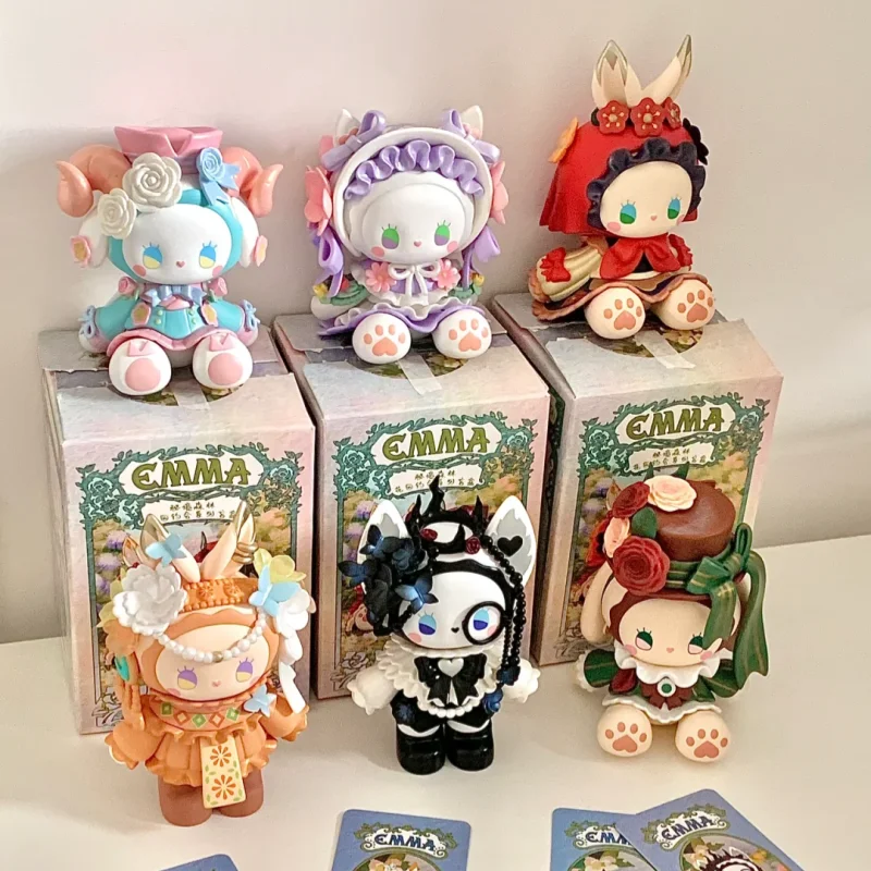 

Emma Secret Forest Garden Dating Series Blind Box Mystery Box Guess Bag Toys Doll Anime Desktop Collection Gift Cute Model Gift