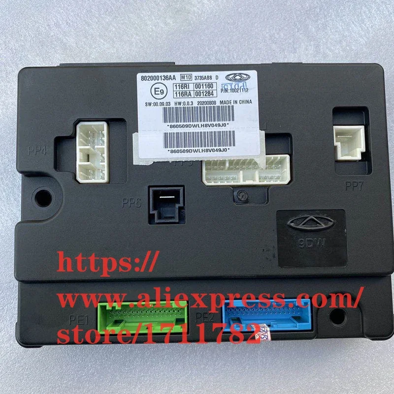 Body Controller For Chery Arrizo 5/GX/EX Body Control Module/Glass Lifting Control Module 802000136AA