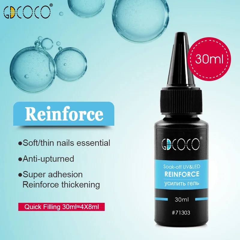 Neue Maniküre Venalisa 30 ml 1 Unze Nowipe Topcoat Soak Off LED UV Nagel Gel Nagellack Basislack Nagellack Gel verstärken Füllgel – Detail 15