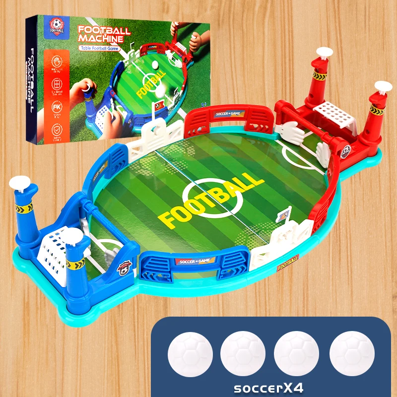 Tafelvoetbal Speelgoed Mini Tafelblad Ouder-kind Interactief Speelgoed Katapult Voetbal Desktop Sportbord Competitiespel Onderwijsspeelgoed