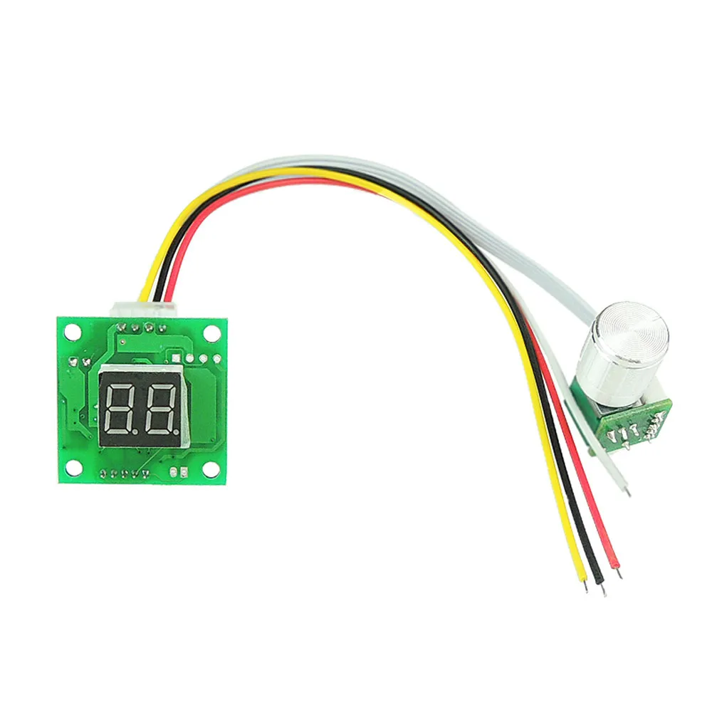 2A PWM DC Motor Speed Controller Module 6-28V Adjustable Speed Regulator Control Governor Switch with Digital Display
