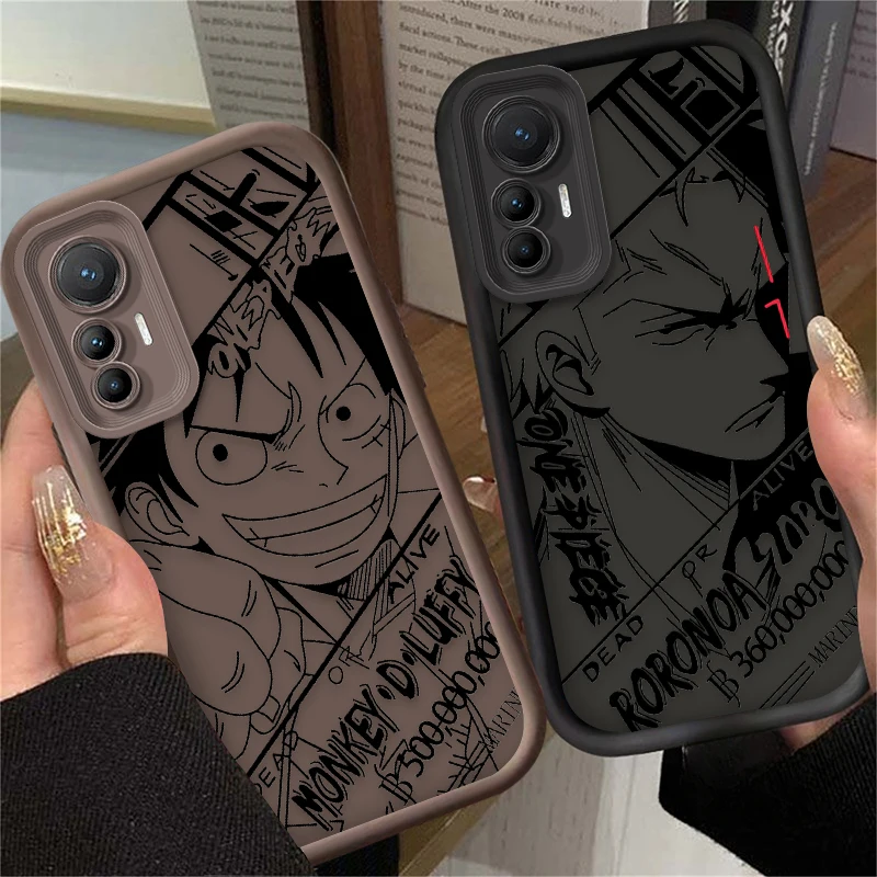 O-One Piece Luffy Zoros Painting ﻿Soft Case for Xiaomi POCO X6 X5 X4 GT F3 F4 F5 M6 Pro X3 NFC 13T 12T 11T 13 12 11 Lite 5G NE