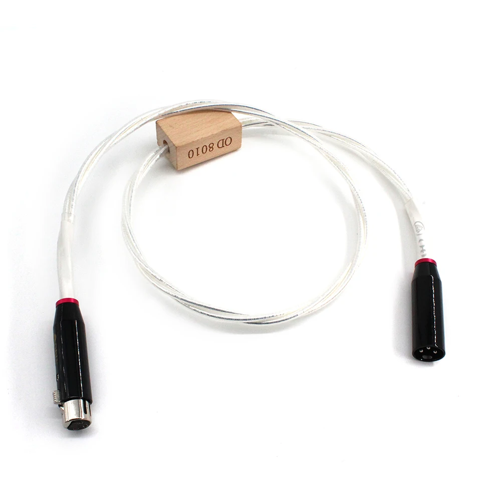 Odin Pro-Grade AES/EBU リンク - XLR バランス銀メッキ、低ノイズ デジタル オーディオ相互接続 ​