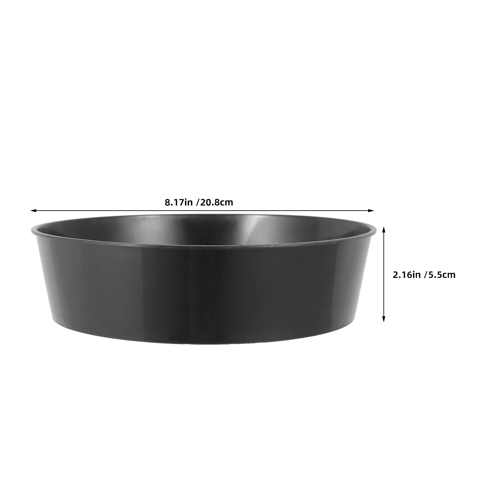 4Pcs Rotary Soil Sifter Plastic Mesh Screen Round Sifting Pan Garden Gravel Rock Filtration Outdoor Soil Strainer view 5