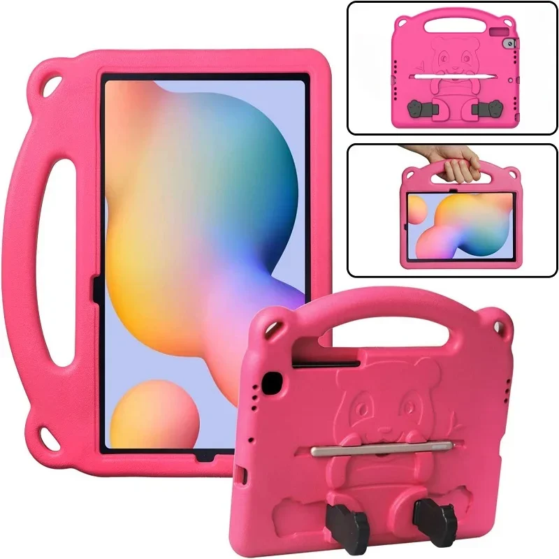 EVA Kids Case For iPad Air 6 10.9 2024 Mini 1 2 3 4 Pro 11 9.7 10.2 2019 2020 2021 iPad 6 7 8 9 10th Gen Shockproof Handle Cover