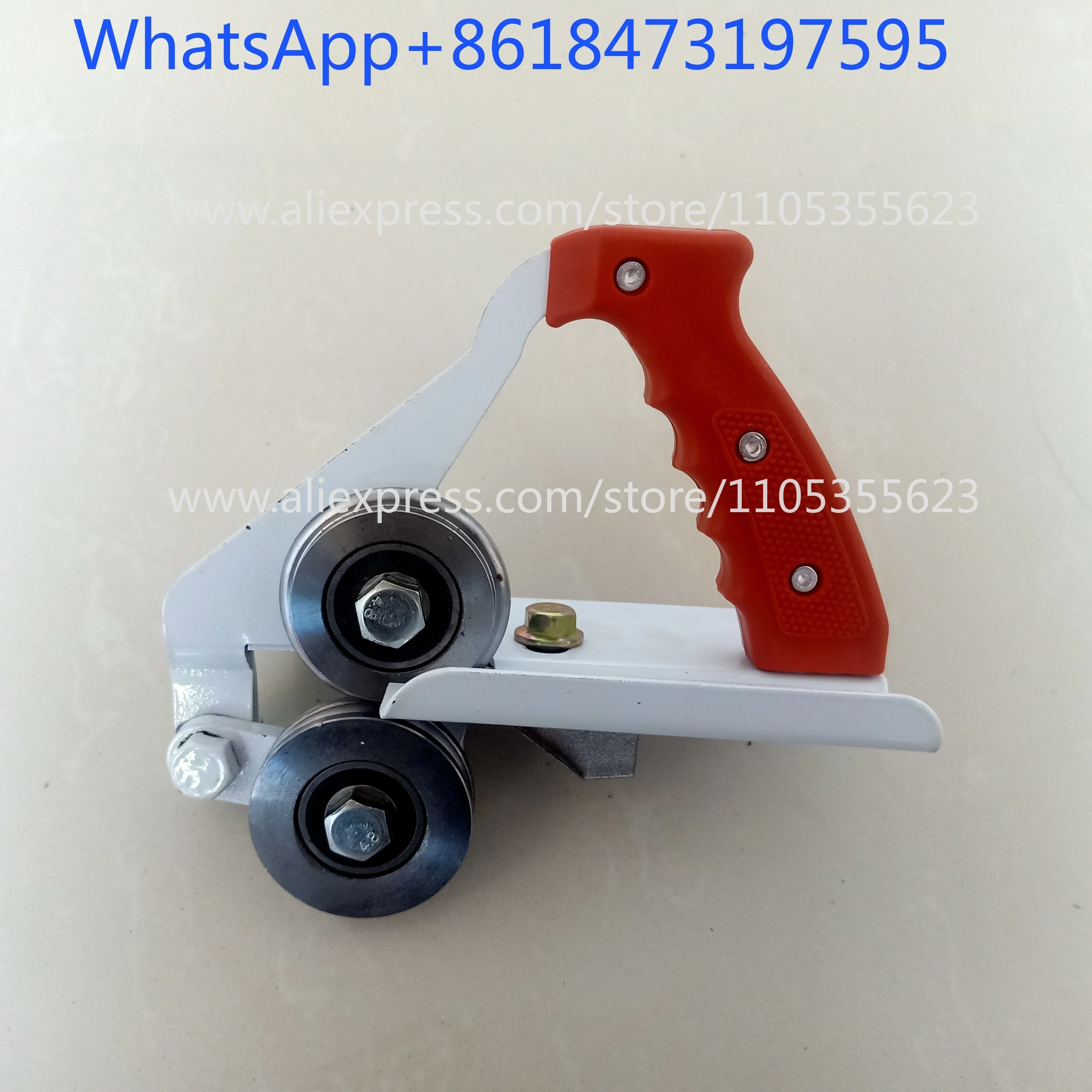 Hand-held iron sheet edge pulling machine, small aluminum sheet edge rolling machine, manual edge pressing machine