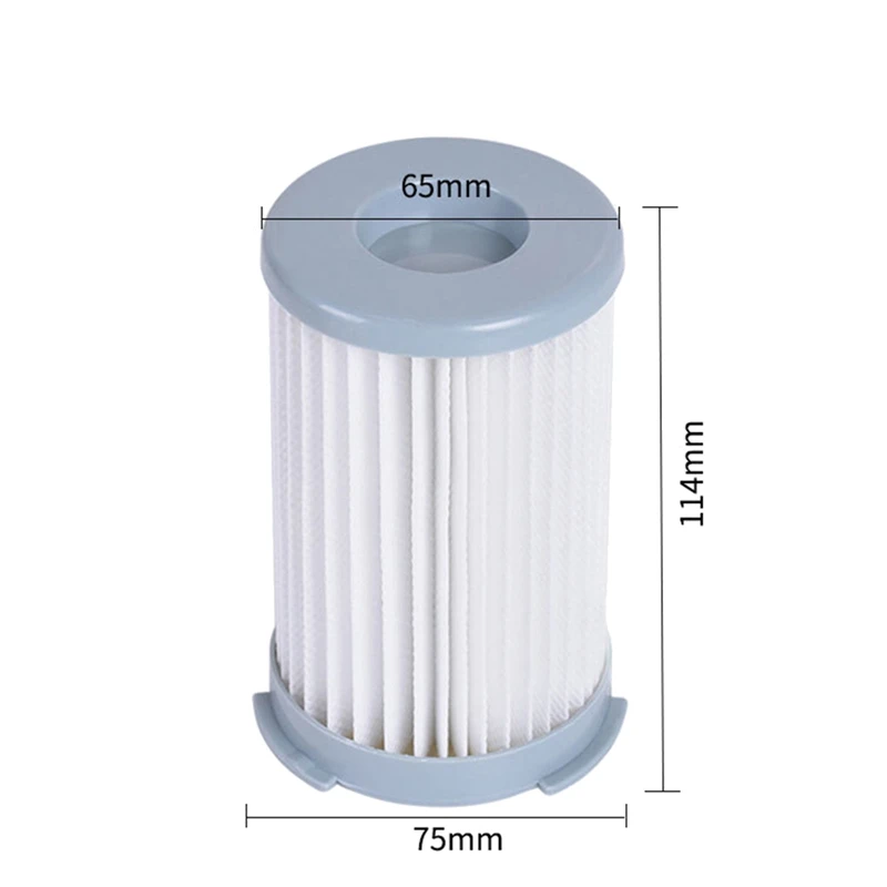 掃除機用Hepaフィルターエレメント、zs203、zti7635、ZW1300-213用アクセサリー