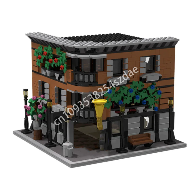 

1550pcs MOC The music store Building Blocks Education Christmas toy Gift Plastic Creative collector Constructing Educational