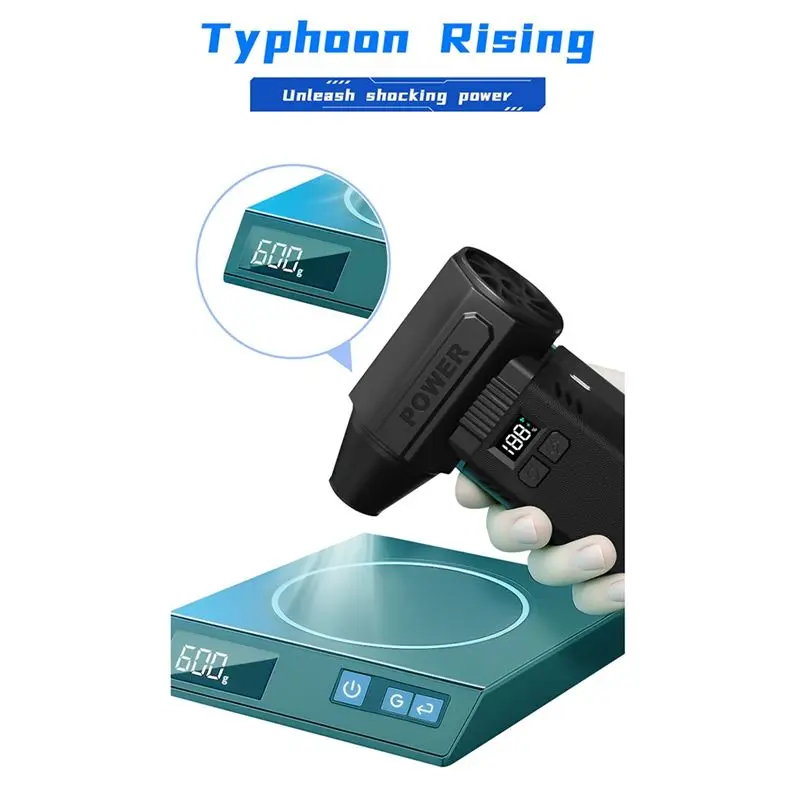 Special Offer~Powerful Turbo Blower Fan Turbo Fan Dust Cleaner Rechargeable Turbo Fan Powerful Blower For Outdoor And Home Use