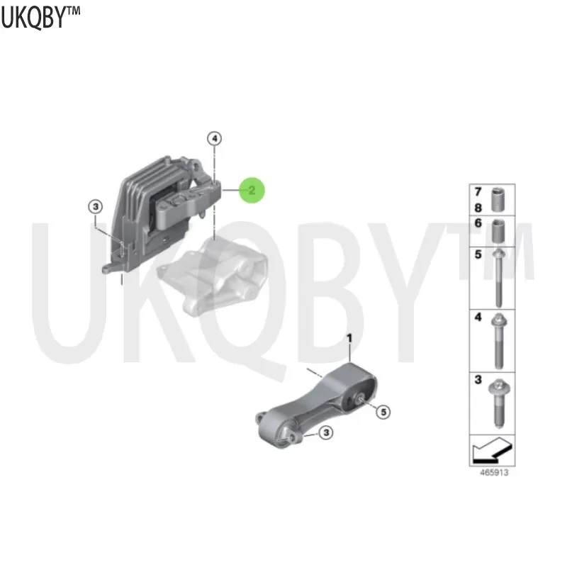 حامل المحرك الملولب بولت ستار بولت 22116885934 22118743621 22118835572 22116875626 22116853444 22118835564 22116875628 2211685