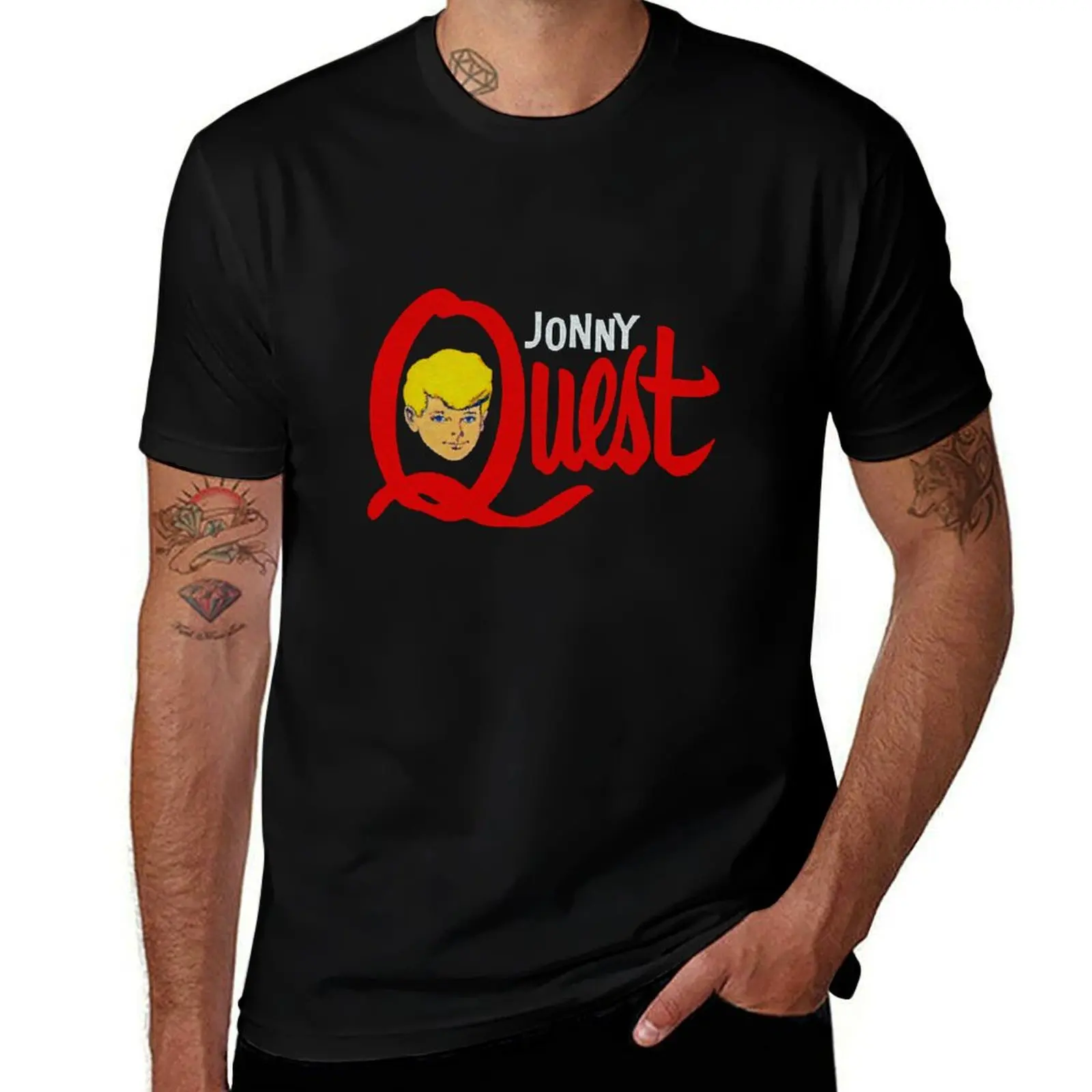 Jonny Quest - Vintage T-Shirt Odor Resistant Short Sleeve Top T-Shirt