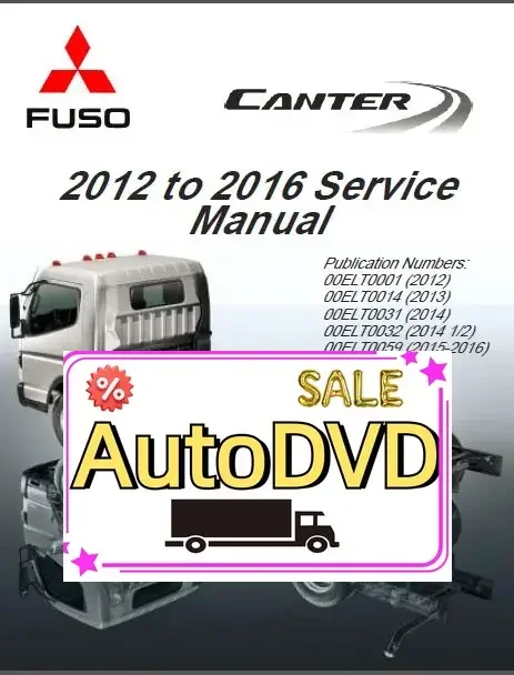 

AutoDVD FUSO 2002-2016 ВСЕ модели Руководства по обслуживанию-PDF для Mitsubishi