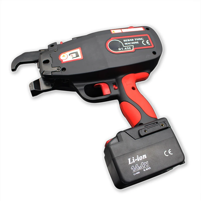 RT-450 Lithium-Powered Rebar Tying Machine - Portable High-Speed Automatic Construction Tool