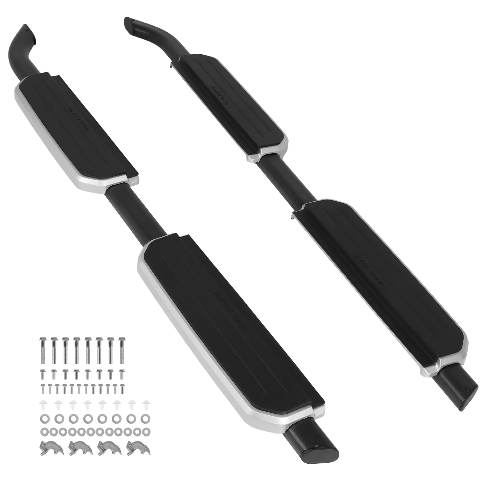 

For 2020-2024 Land Rover Defender Running Boards Wear Resist Heavy Duty Rail Boards High Load-Bearing Auto Repairing Accessories