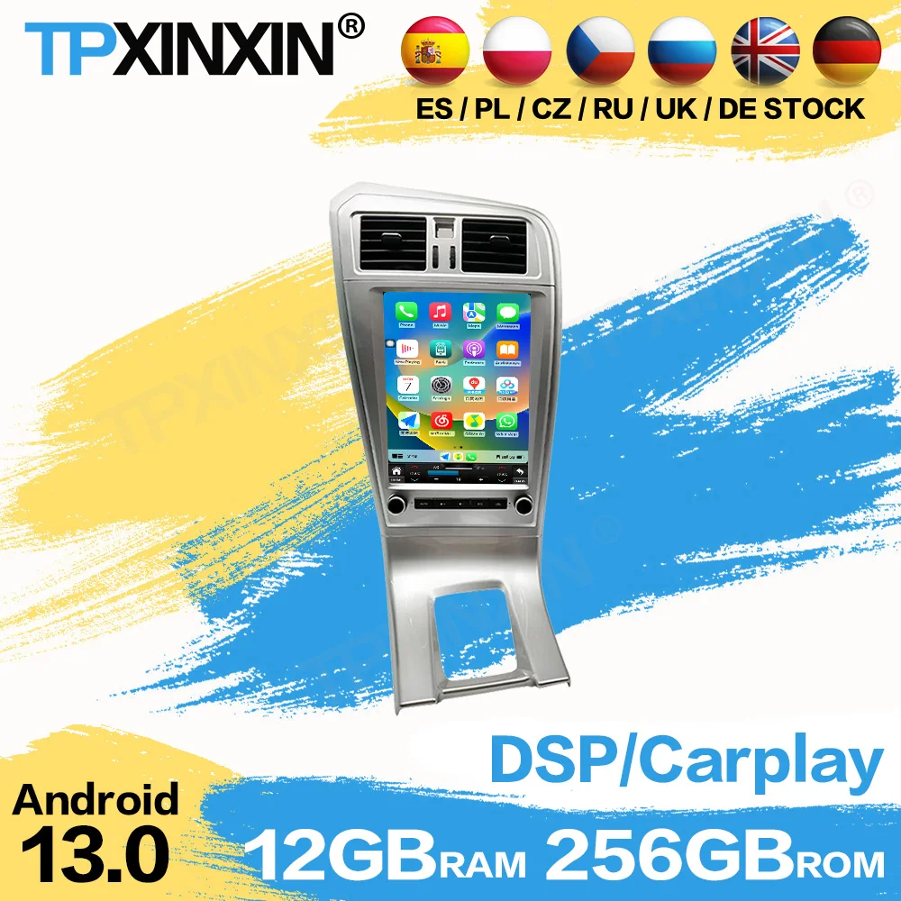 

Автомобильный радиоприемник 8 + 256G с Bluetooth Android 12 для Volvo XC60 2009 2010 2011 2012 2013 2014 2015 2016 2017 GPS навигатор плеер