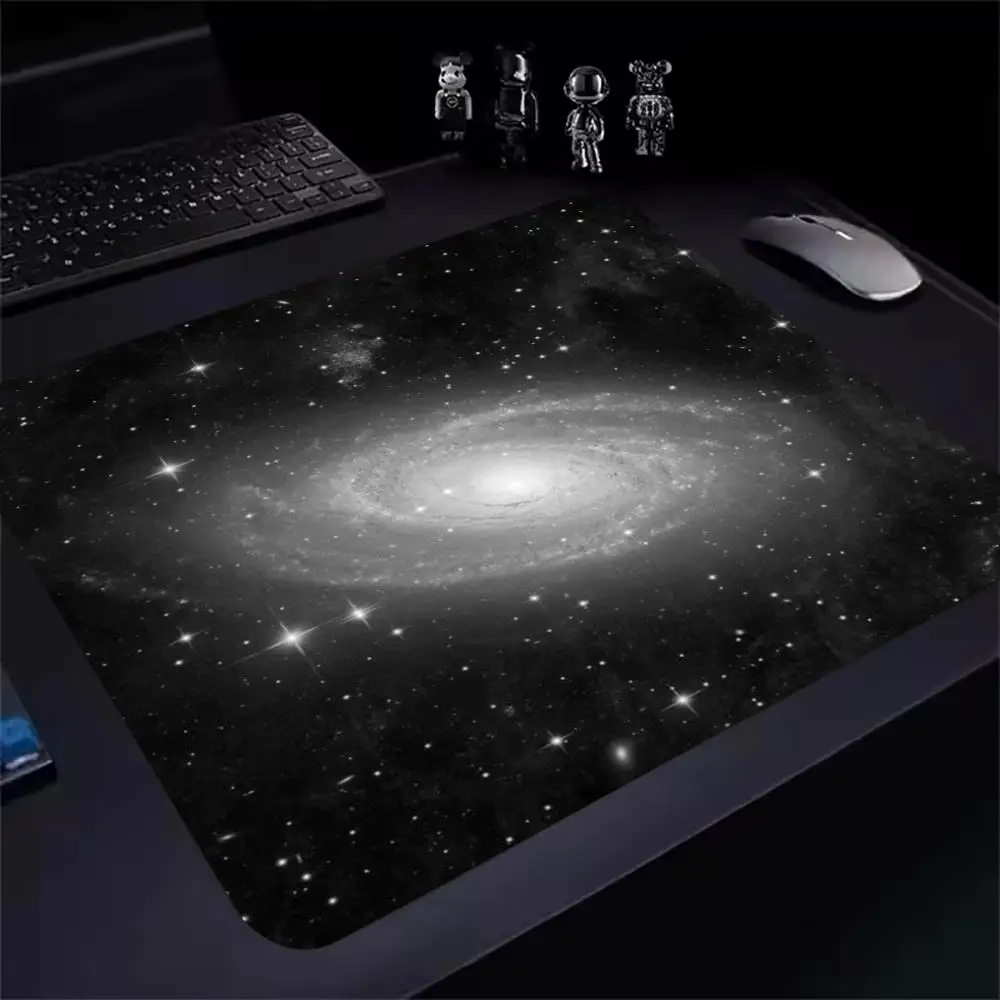 Sketchy Cosmic Lines Mouse Pad400x450mm Pro Gaming Mouse Pad Textured Cloth Surface with Anti-Slip Rubber Base Precision Control