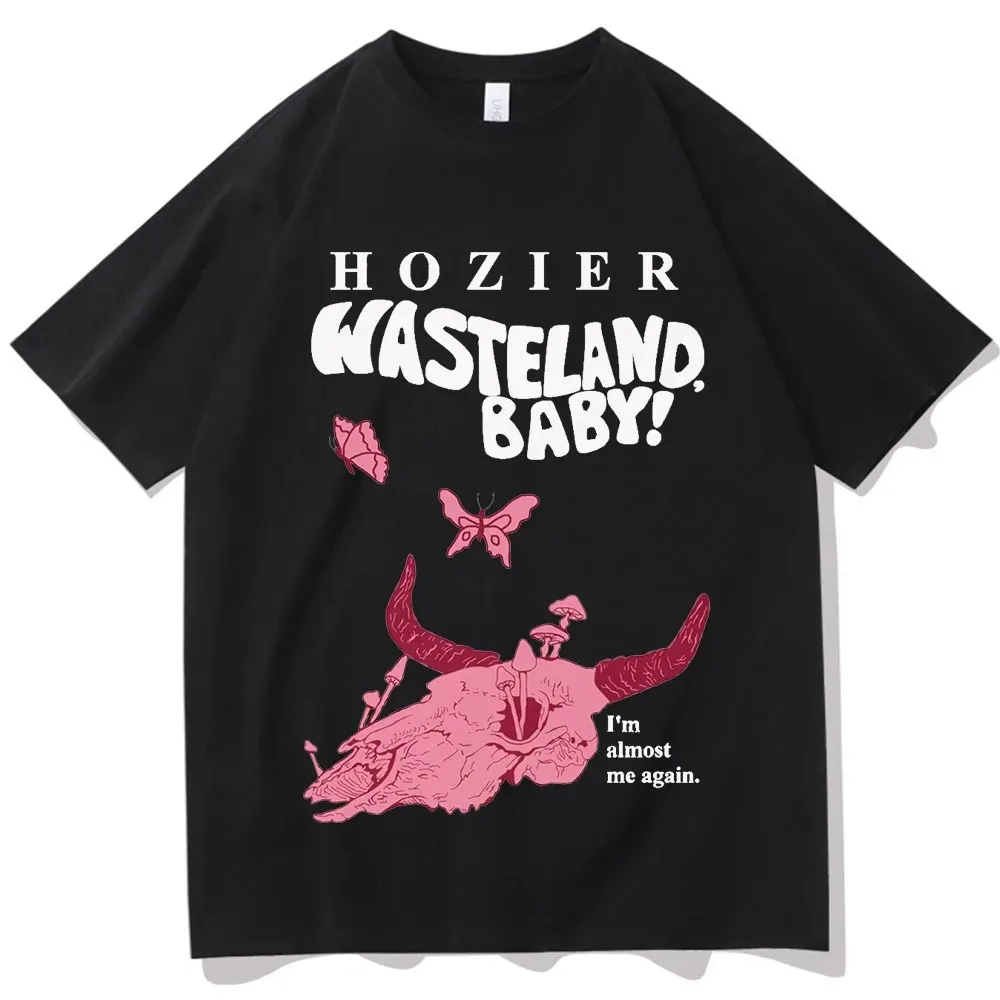 

Streetwear Hozier Wasteland Baby T-shirt Hozier Music Shirt Hozier In A Week Shirt Fan Gift Unisex Hip Hop Oversized Male Casual