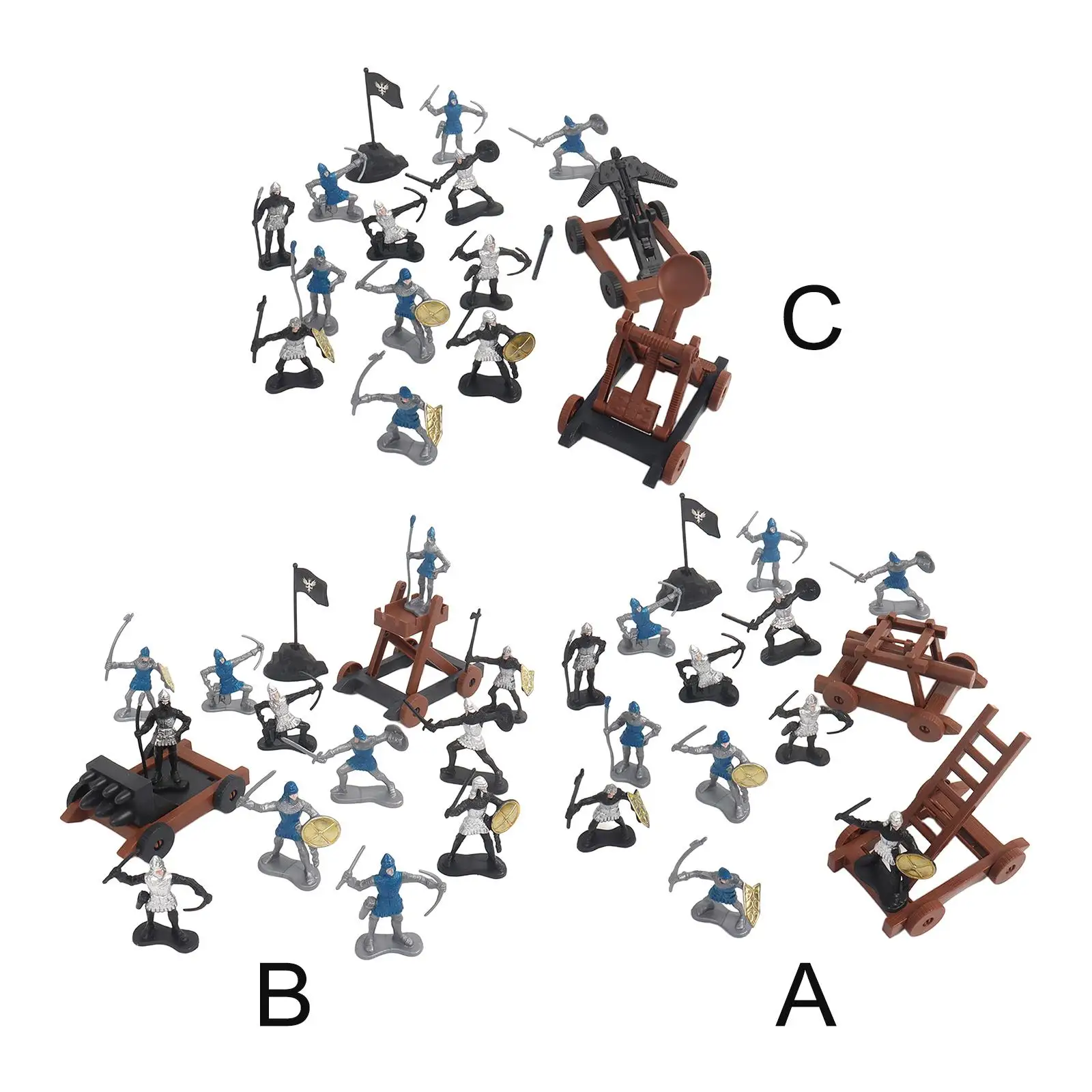 15 Pieces Plastic M…