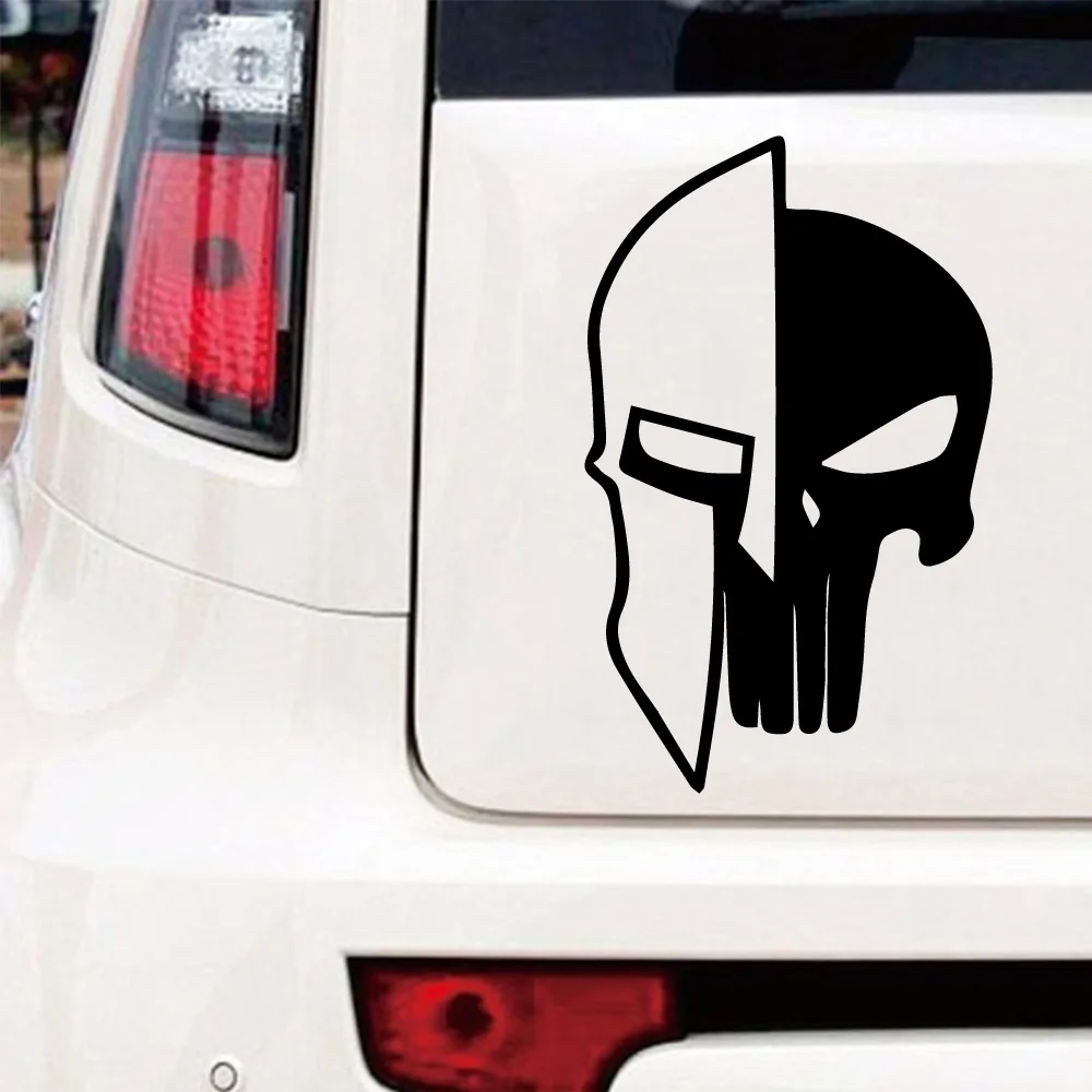 NEW Skulls Stickers On The Car Figure Diy Adhesive Window Waterproof Auto Sticker