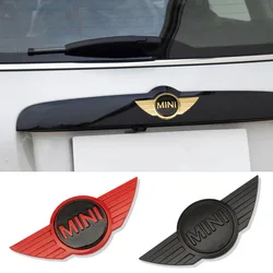 1Pcs Car Hood Front Bonnet Grill Rear Trunk Emblem Logo Badge Stickers For BMW MINI Cooper JCW F50 F53 F54 F55 F56 R55 R56 R60