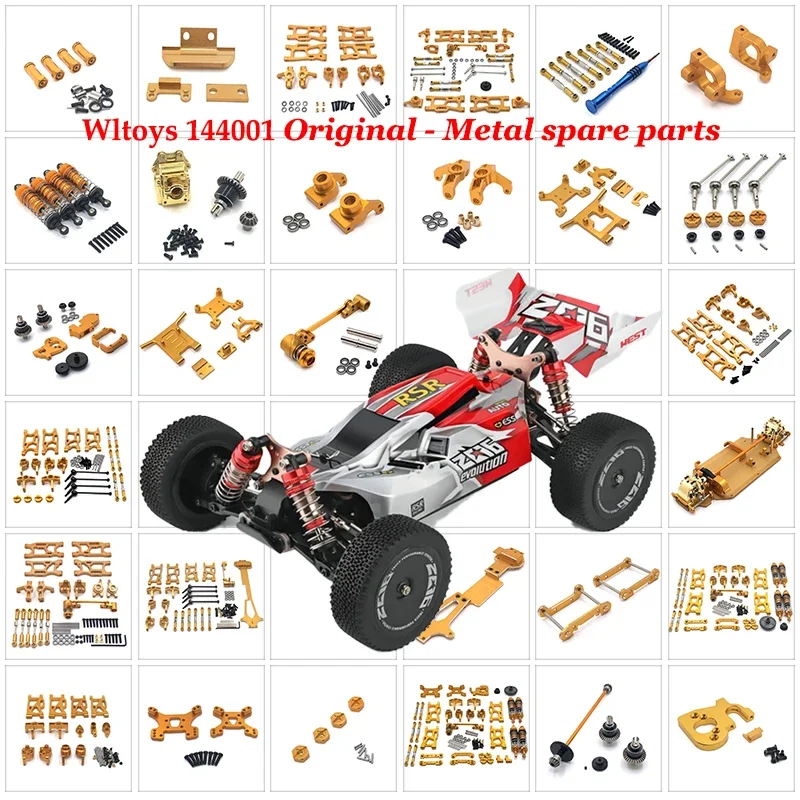 WLtoys 144001 144010 144002 124017 124019 RC Remote Control Car Metal Upgrade Parts  Rc Cars for Adults  Car Accessories