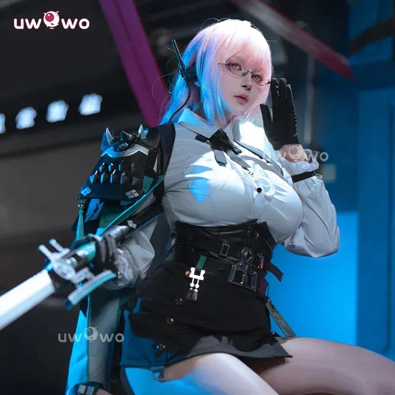 UWOWO Tsukishiro Yanagi سلسلة Collab التأثيرية: لعبة Zenless Zone Zero ZZZ Tsukishiro Yanagi أزياء تنكرية للهالوين