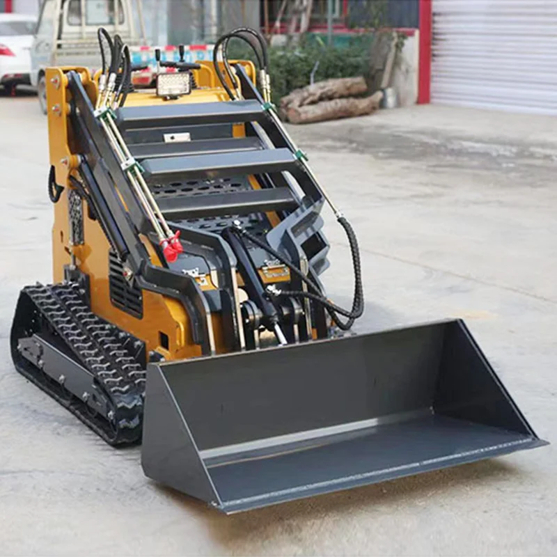 

Customized Small Digging Loader Home Use Crushing Equipment Mini Farmland Loose Soil Multi-Purpose Skid Steer Loader Attachments