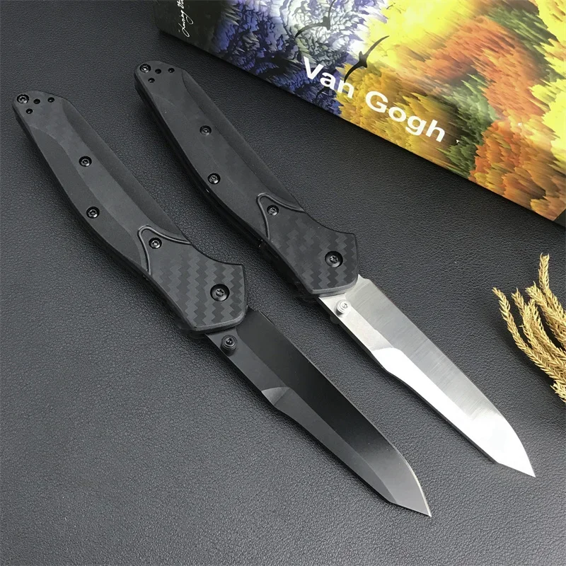 BM 940 Tactical Hunting Folding Knife D2 Blade Black Nylon Fiberglass Handle Belt Knife Emergency Rescue Camping Military Tools