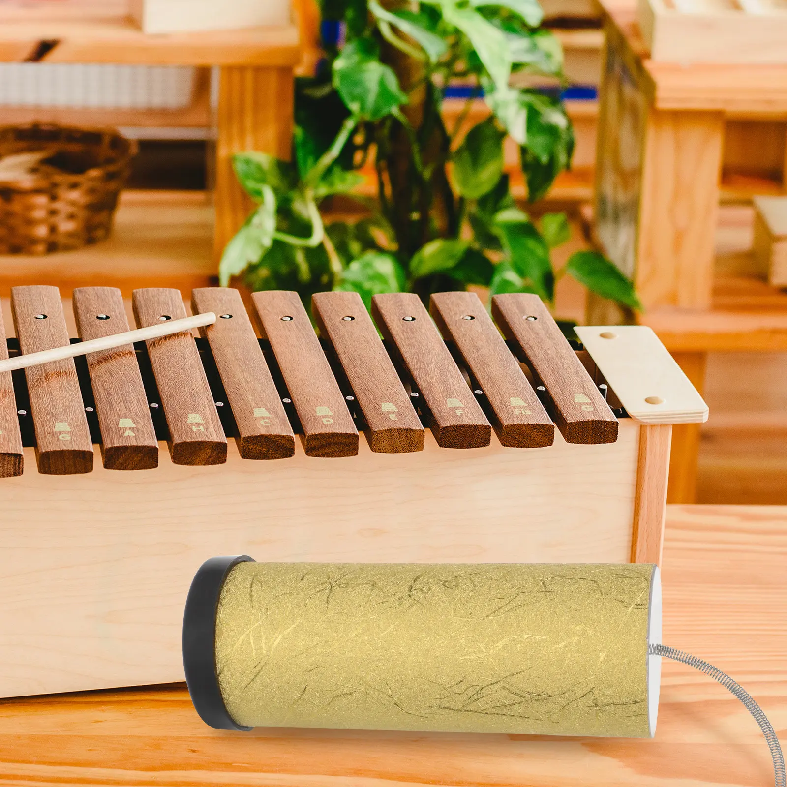 クリエイティブサンダーメーカー-早期教育用打楽器-シミュレーション音楽玩具-子供の音楽発達用
