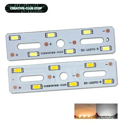SMD5730 LED Bar Light Source Aluminum Lamp Plate 3W DC9-9.6V 250mA LED Emitting Diode DIY Bulbs Retrofit Lamp Board Accessories