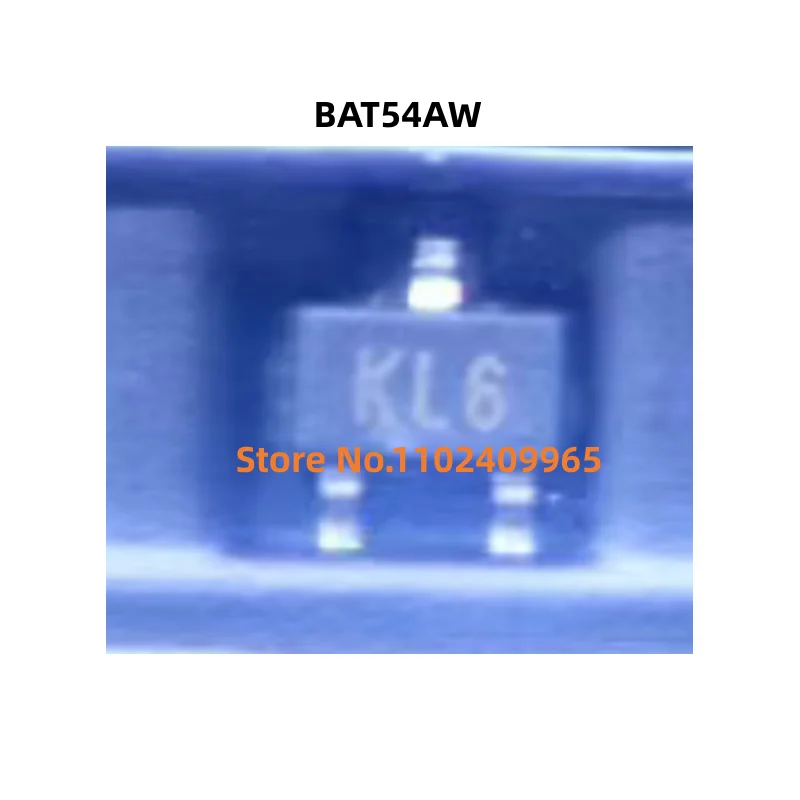 100pcs/lot  BAT54AW  KL6 SOT-323  100% new