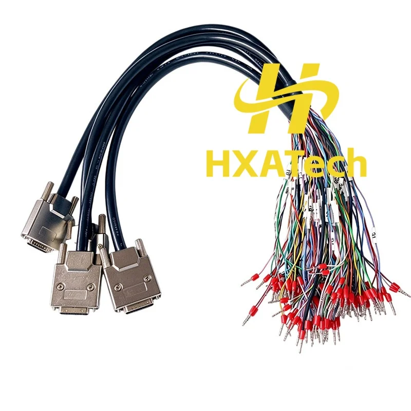 HXATech - SCSI Connector Cord with Terninal number VHDCI36pin For Servo Connector 36P Terminal Block Module