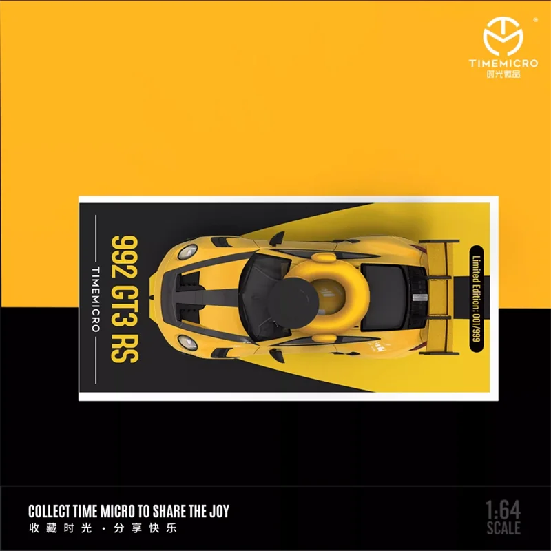 

Time Micro 1:64 GT3 RS Limited999 Diecast Collector's Vehicle Model Car