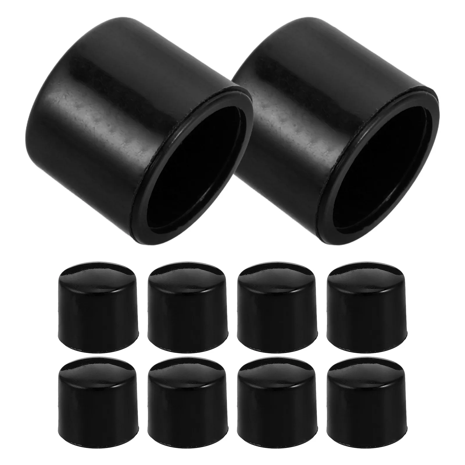 

10 Pcs Foosball Rod Caps Replacement Parts Plastic Pole Cover End Caps for 12mm Rods Table Accessories Gaming Entertainment