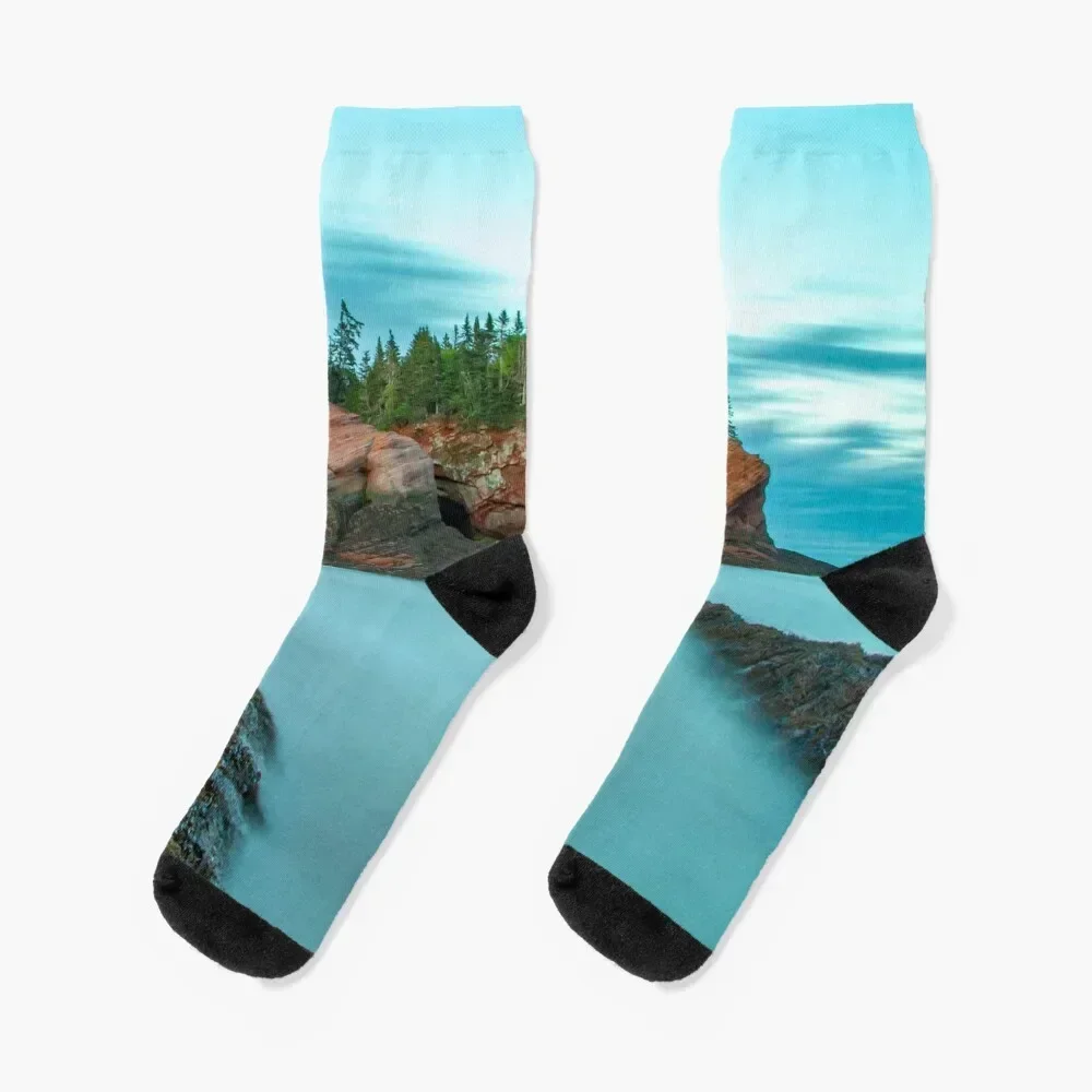 Low Tide at St. Martins Socks kids Lots Heating sock Running Socks Female Men's