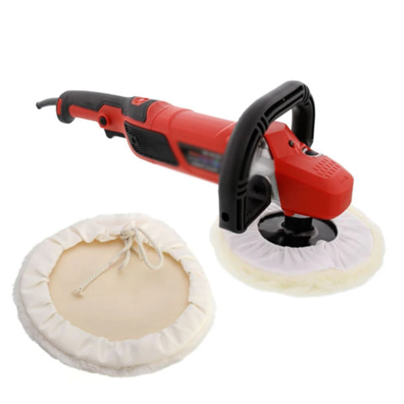Drill Buffing Wheel Pad Mop Tool Washable Bonnet Buffer Car Kit Polisher Polishing Wool Attachment High quality