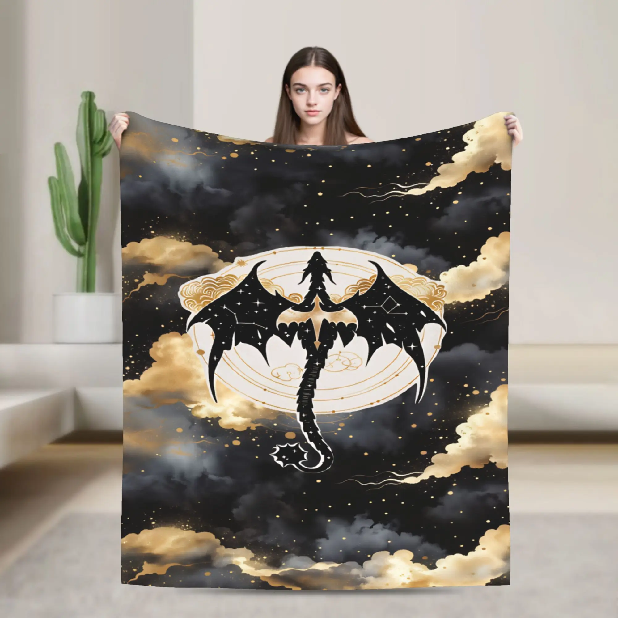 fourth wing  Blanket Quality Super Warm  Throw Blanket Winter Girls Boys Bedroom Novelty Bedspread