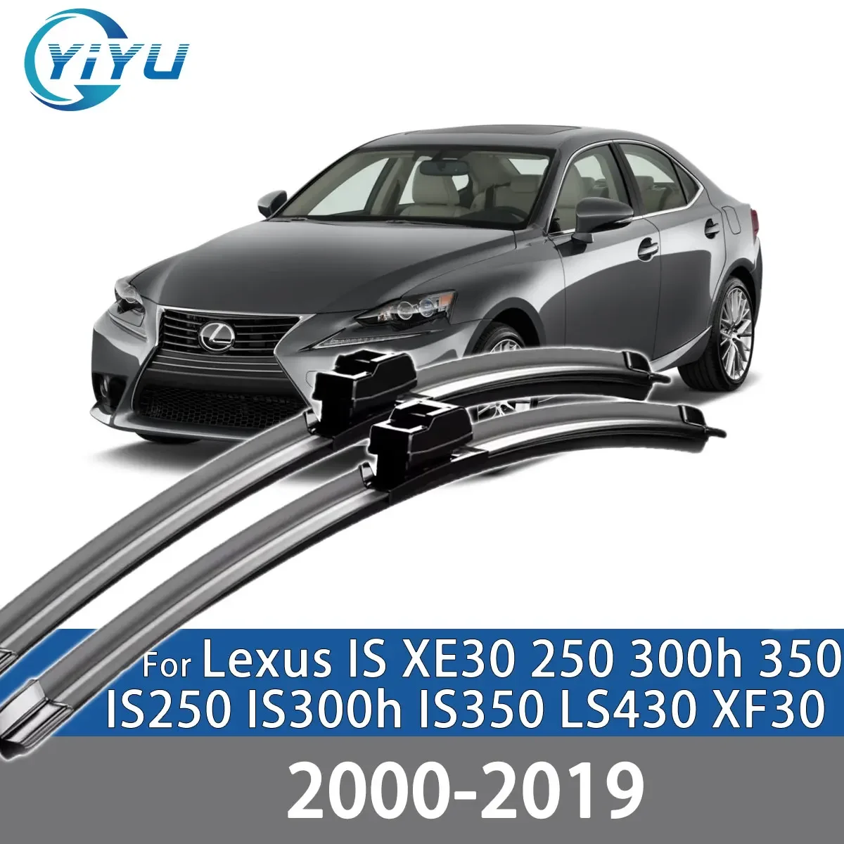 

2PCS Car Front Wiper Blades For Lexus IS XE30 250 300h 350 IS250 IS300h IS350 LS430 XF30 04-24 Windshield Windscreen Accessories