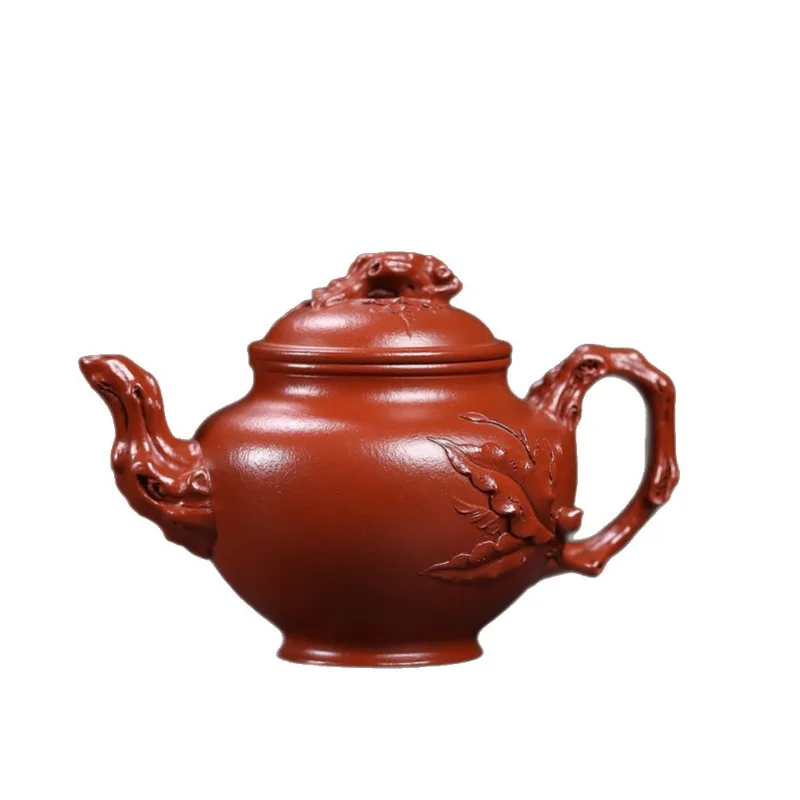 Zisha pot raw ore small coal kiln Zhu Ni bionic device Shoutao Primrose high-end literati teapot tea set