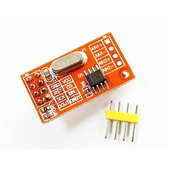 AD7705 Dual 16 bit ADC Data Acquisition Module Input Gain Programmable SPI Interface TM7705